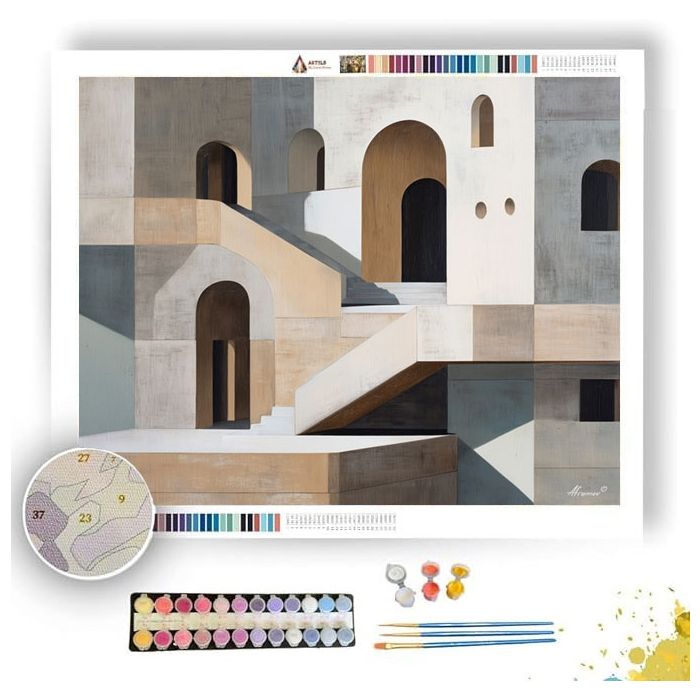 ELEVATED DESIGN - Paint by Numbers Full Kit