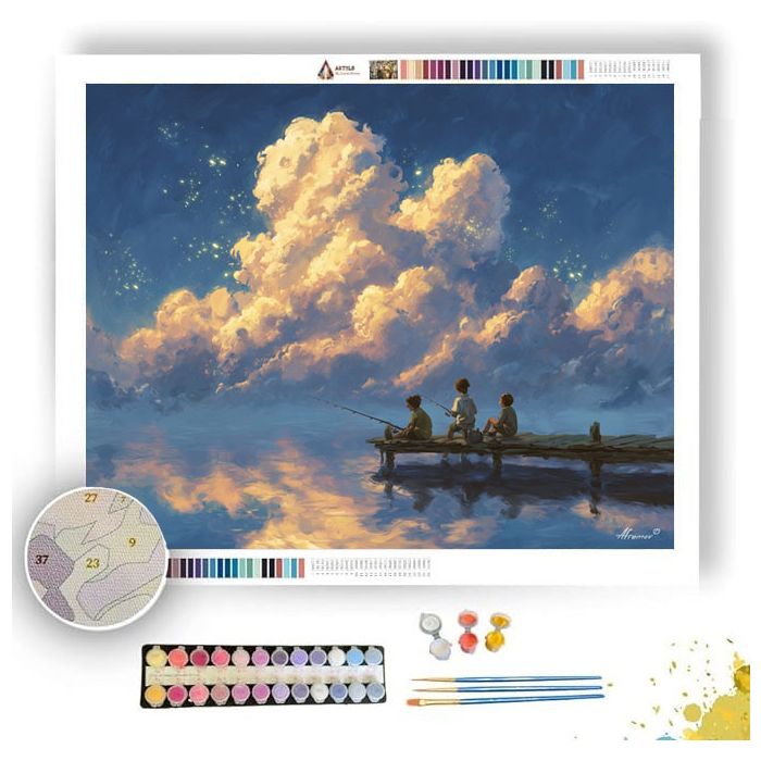 SKY FISHING - Paint by Numbers Full Kit
