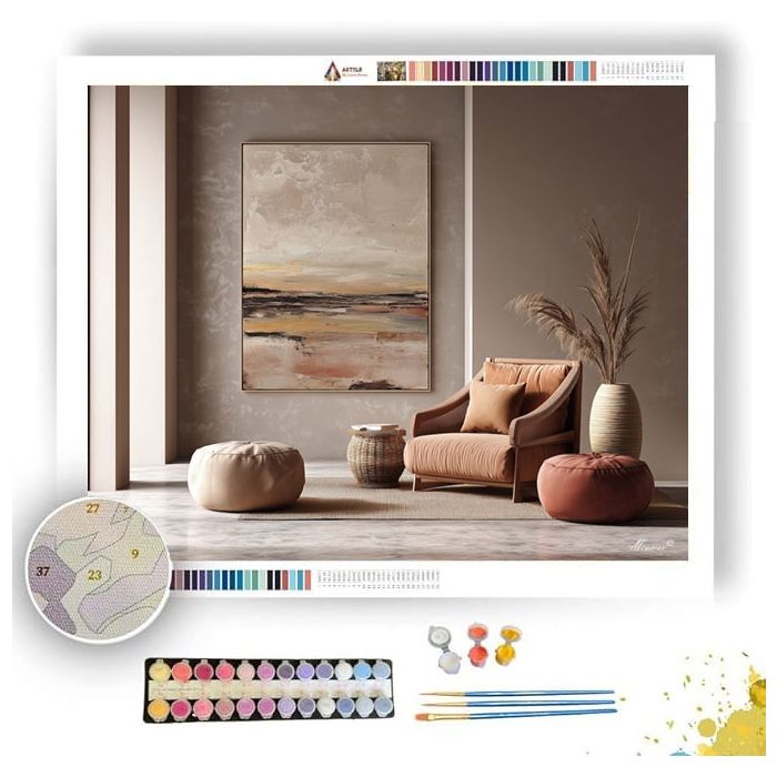 HARMONY FIELDS - Paint by Numbers Full Kit