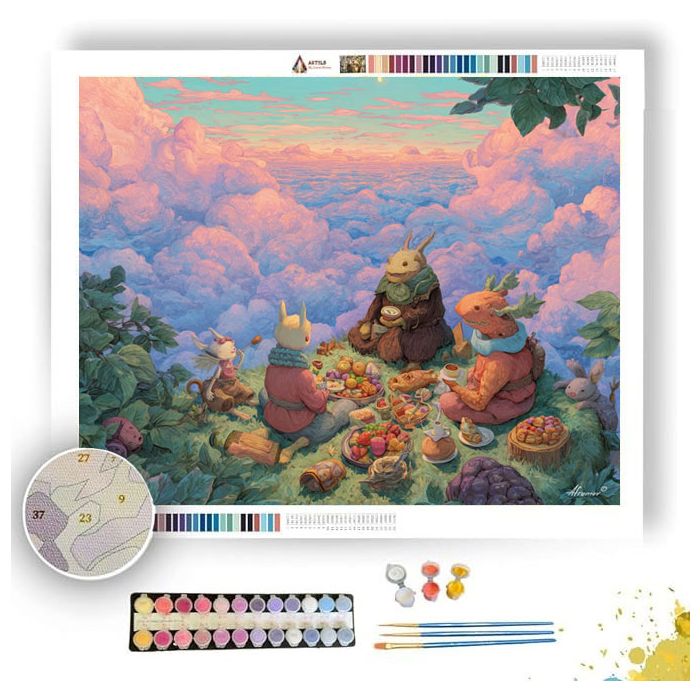 ENCHANTED PICNIC - Paint by Numbers Full Kit