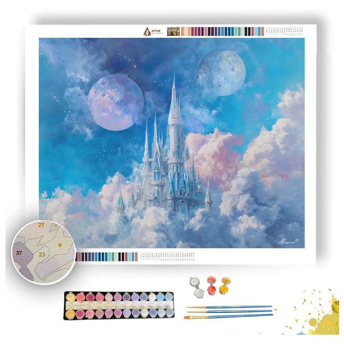 CLOUD CASTLE - Paint by Numbers Full Kit