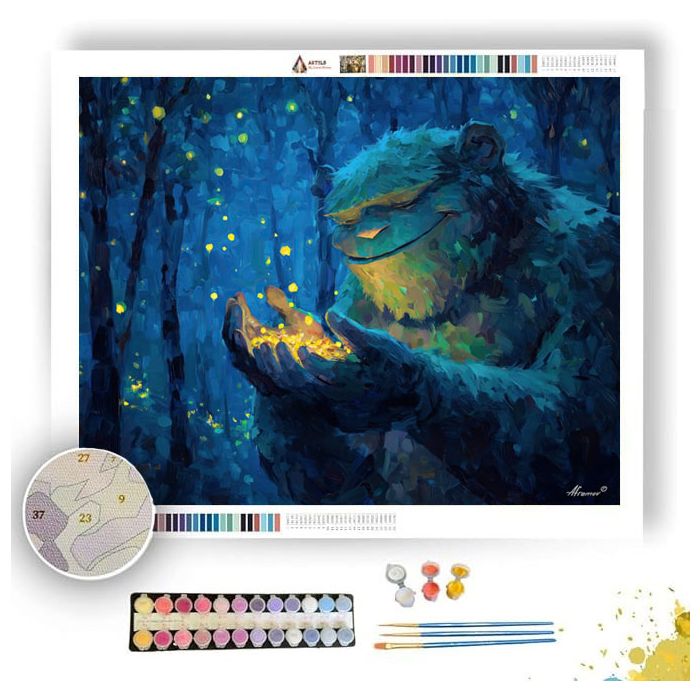 THE FRIENDLY GIANT - Paint by Numbers Full Kit