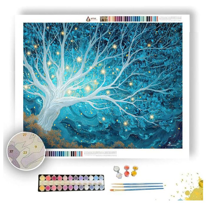 WISHING STAR TREE - Paint by Numbers Full Kit