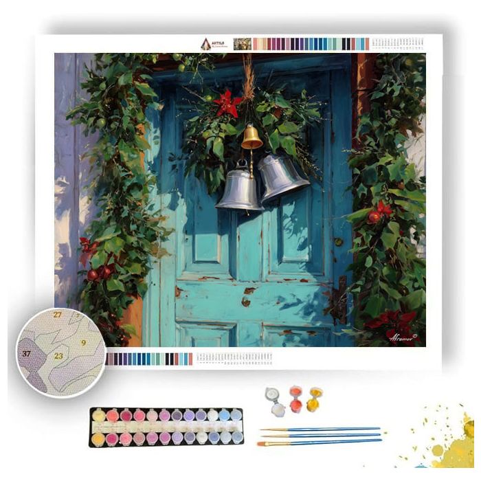 HOLIDAY DOORBELL - Paint by Numbers Full Kit