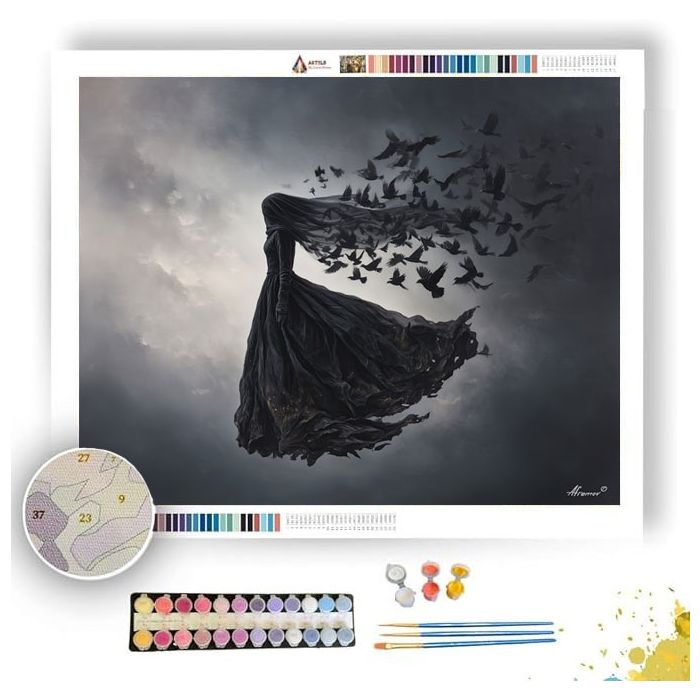 CURSED BRIDE - Paint by Numbers Full Kit