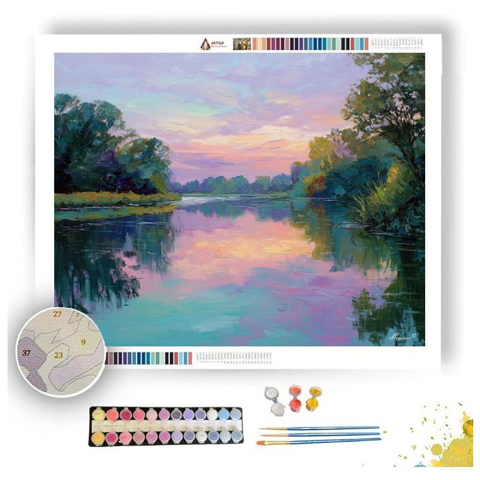 RIVERLIGHT WHISPERS - Paint by Numbers Full Kit
