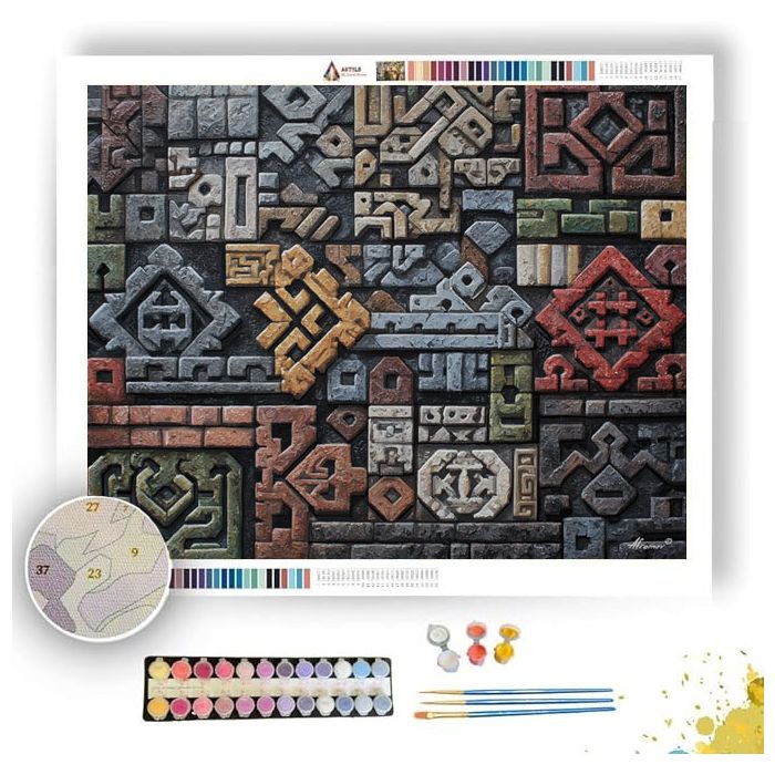 STONE TAPESTRY - Paint by Numbers Full Kit