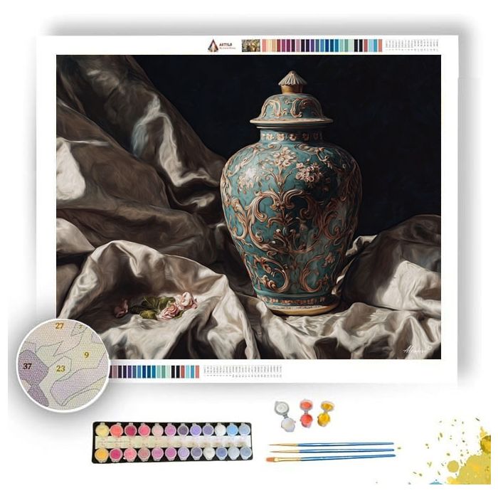 OPULENT BAROQUE VASE - Paint by Numbers Full Kit