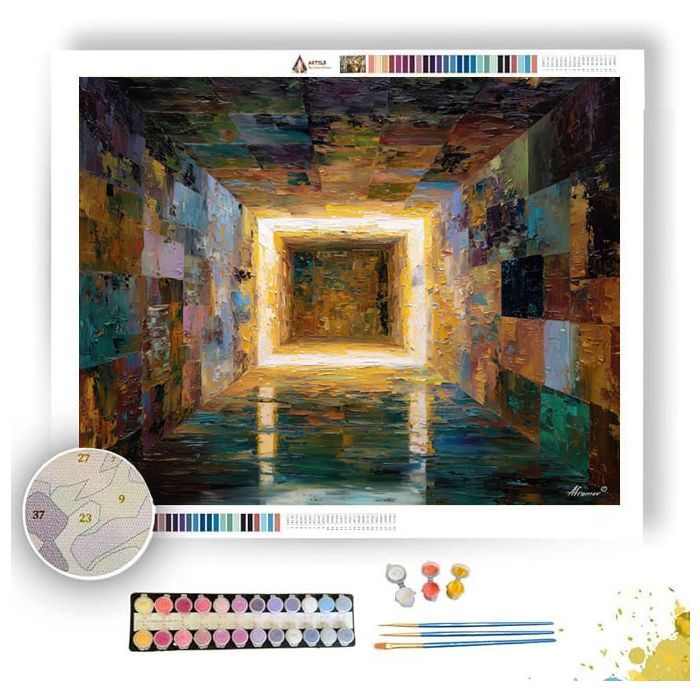 ECHOING CUBE CHAMBER - Paint by Numbers Full Kit