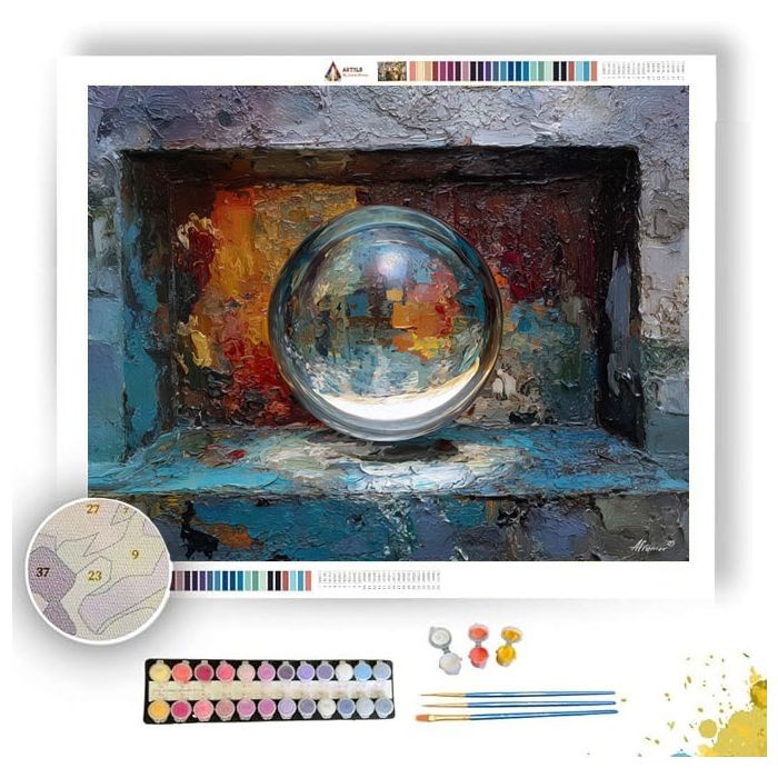 SHIFTING SPHERE WINDOW - Paint by Numbers Full Kit