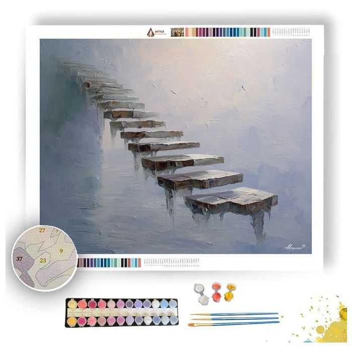FLOATING STAIR VEIL - Paint by Numbers Full Kit