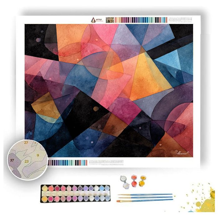 SHIFTING PLANES - Paint by Numbers Full Kit