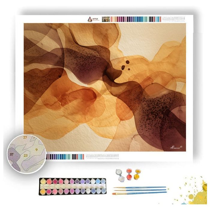 AMBER ECHOES - Paint by Numbers Full Kit