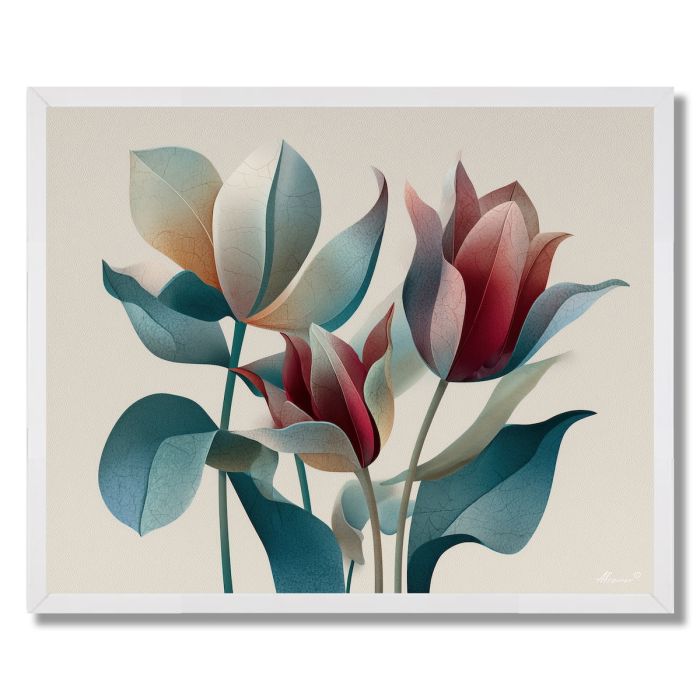 BLOSSOMING TULIP - FRAMED