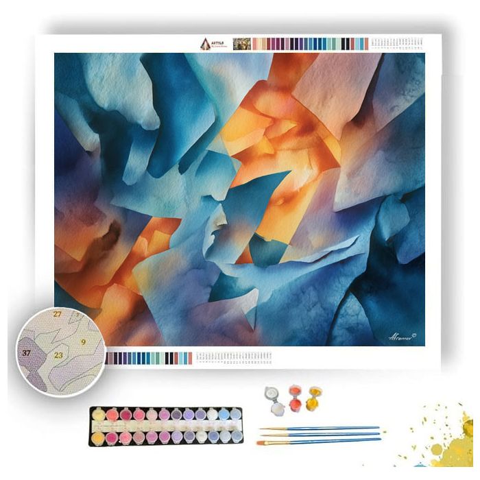 SHIFTING LAYERS - Paint by Numbers Full Kit