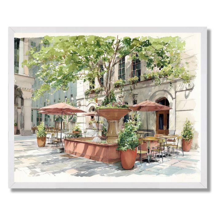 SERENE PLAZA - FRAMED