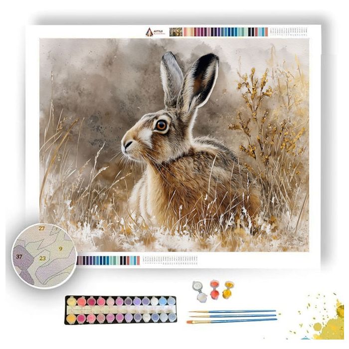 VELVET HARE - Paint by Numbers Full Kit