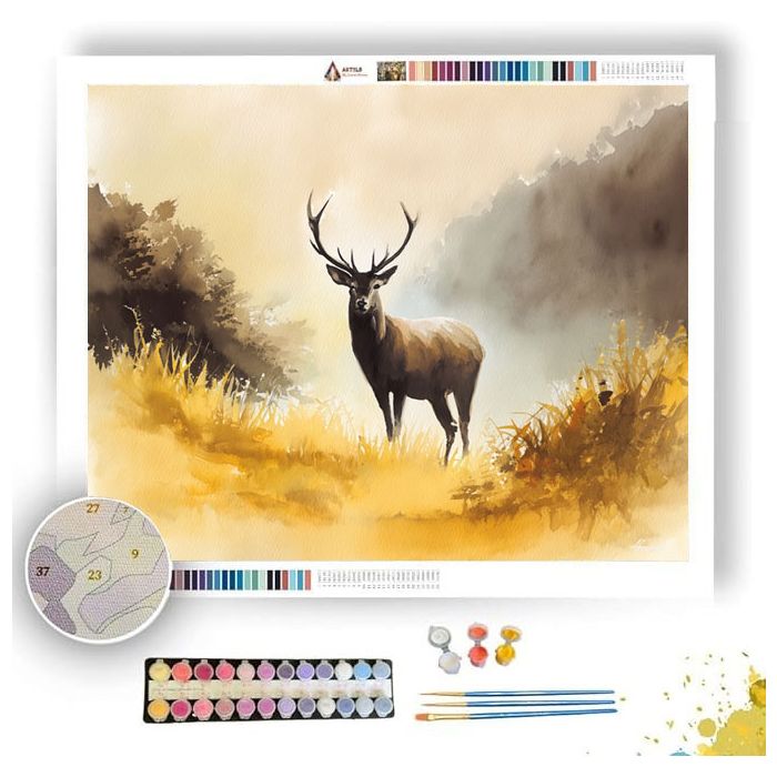 AMBER DEER - Paint by Numbers Full Kit