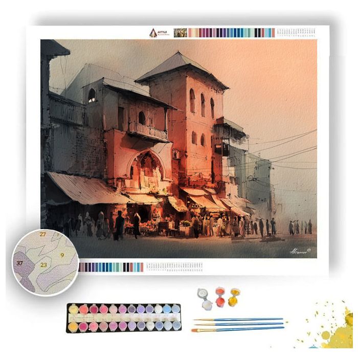 OLD MARKET - Paint by Numbers Full Kit