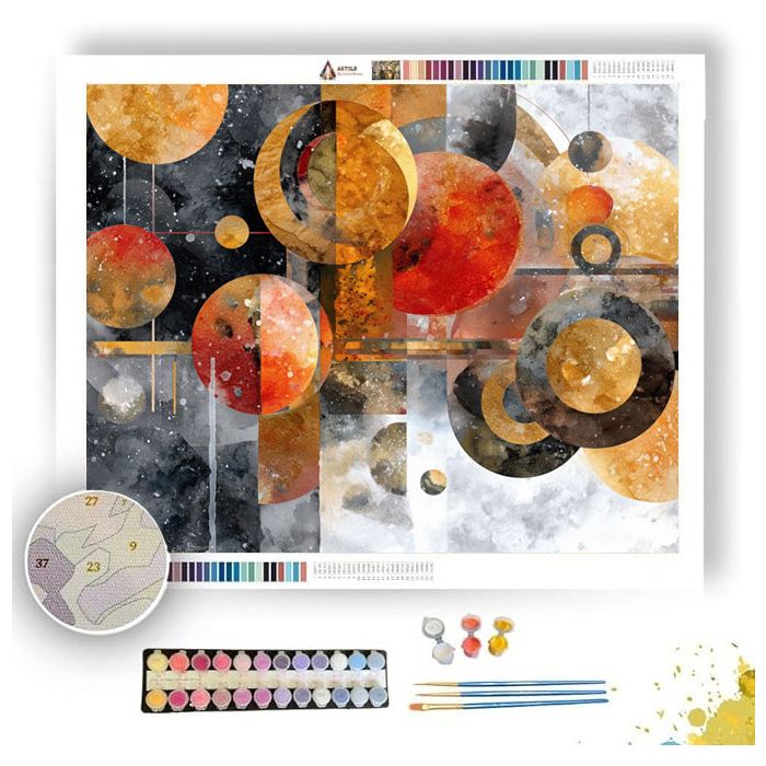 RADIANT ECHOES - Paint by Numbers Full Kit