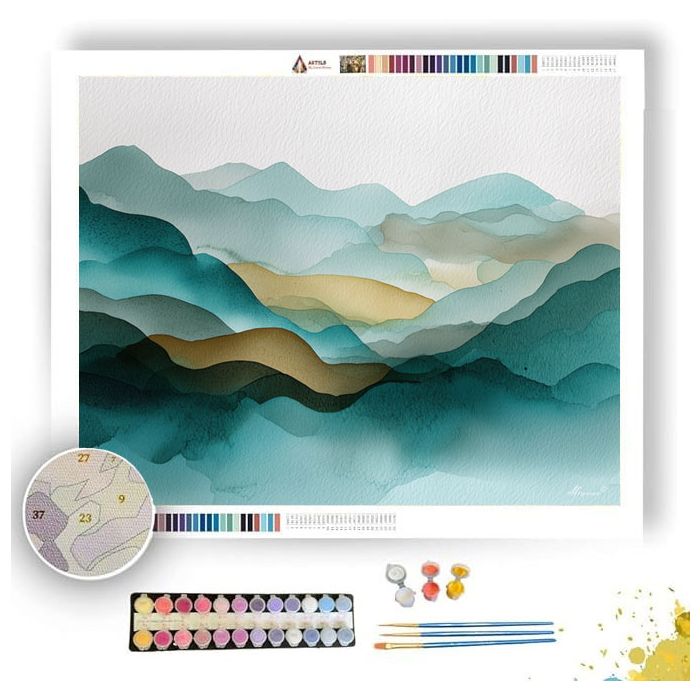 SOFT LAYERS - Paint by Numbers Full Kit