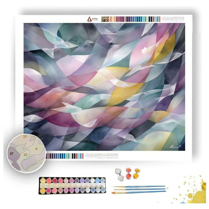 OPALINE PLANES - Paint by Numbers Full Kit