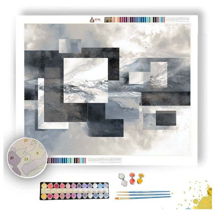 SILVER ECHOES - Paint by Numbers Full Kit
