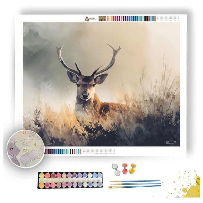 VELVET DEER - Paint by Numbers Full Kit