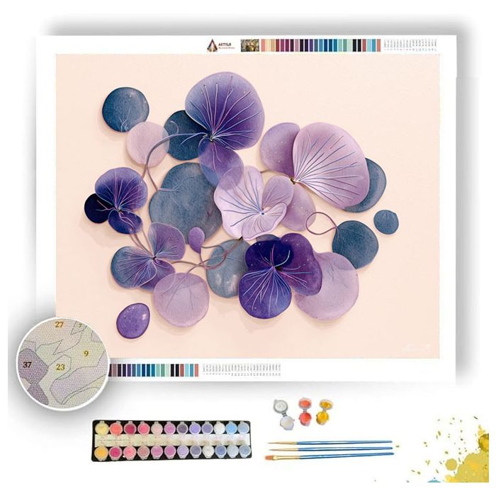 MORNING VIOLET - Paint by Numbers Full Kit