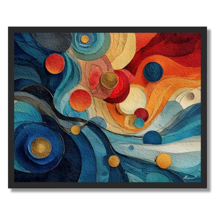 FLUID ECHOES - FRAMED