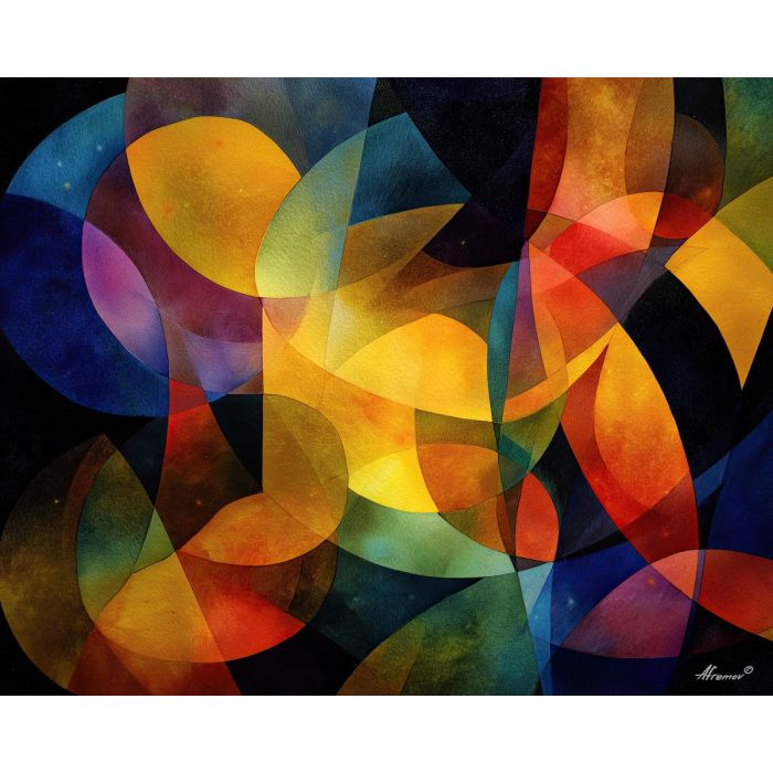 an, arrangement, of, radiant, forms, expressed, through, tonal, soft washes, pastel hues, natural flow, gentle gradients, atmospheric depth, textural blending, organic motion, diffused light, fine pigments, layered tones