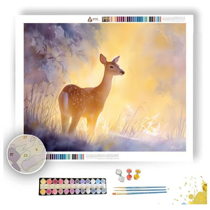 LUMINOUS DEER - Paint by Numbers Full Kit