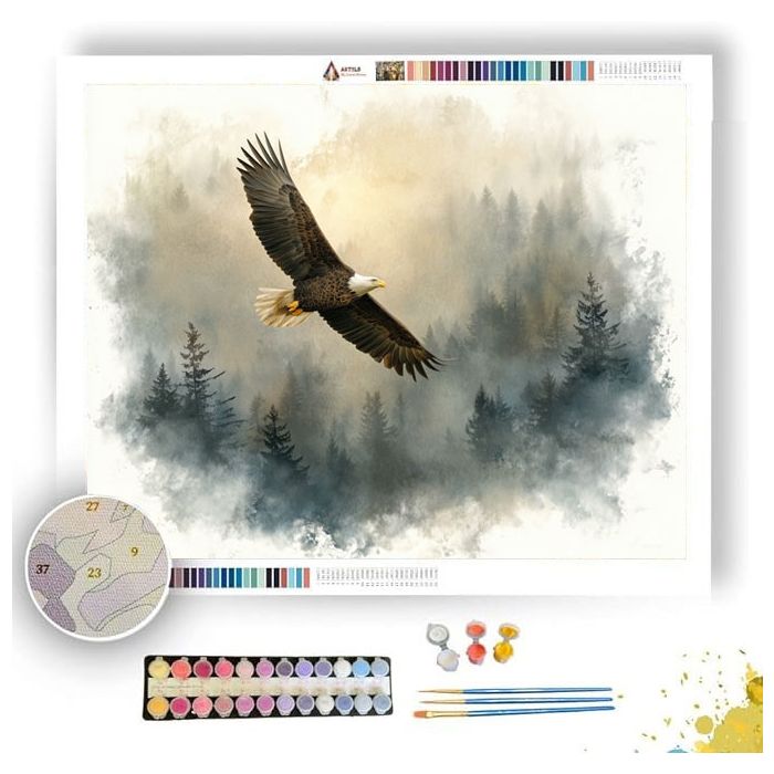 SOARING EAGLE - Paint by Numbers Full Kit