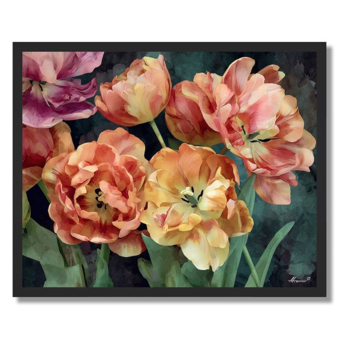 LUSH TULIP - FRAMED