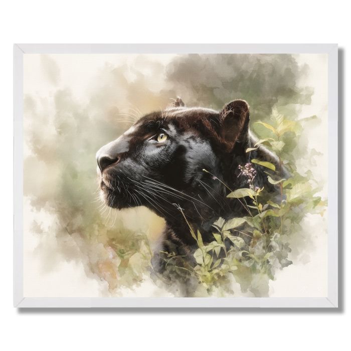 GENTLE PANTHER - FRAMED