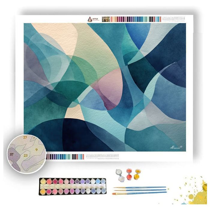 GENTLE PLANES - Paint by Numbers Full Kit