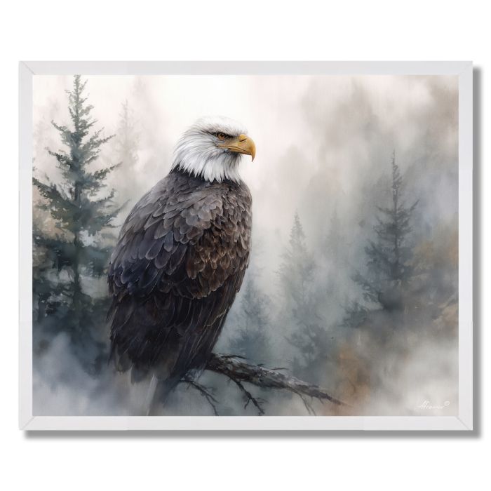 MISTY EAGLE - FRAMED