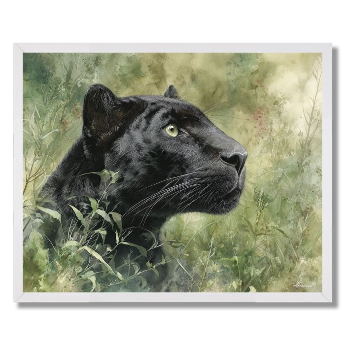 VELVET PANTHER - FRAMED