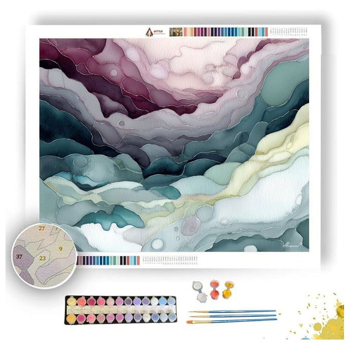 OPALINE LAYERS - Paint by Numbers Full Kit