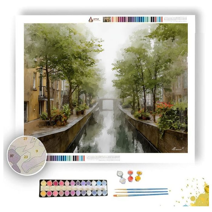 MISTY CANAL - Paint by Numbers Full Kit