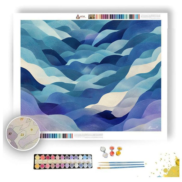 SILENT RIPPLES - Paint by Numbers Full Kit