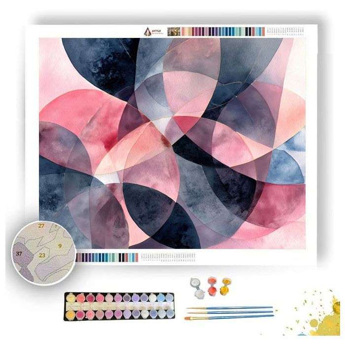 SOFT PLANES - Paint by Numbers Full Kit