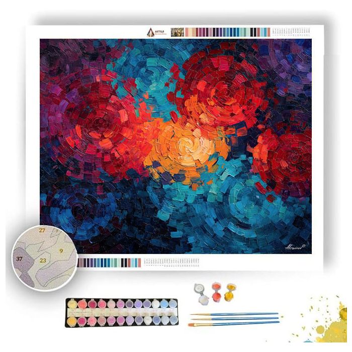 CELESTIAL LABYRINTH - Paint by Numbers Full Kit