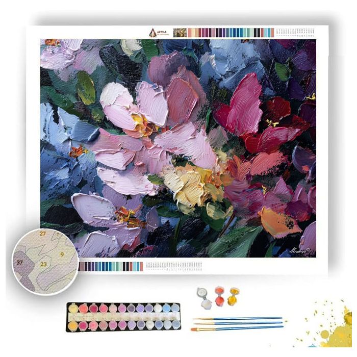 STORMBORN TRACE MUTED - Paint by Numbers Full Kit