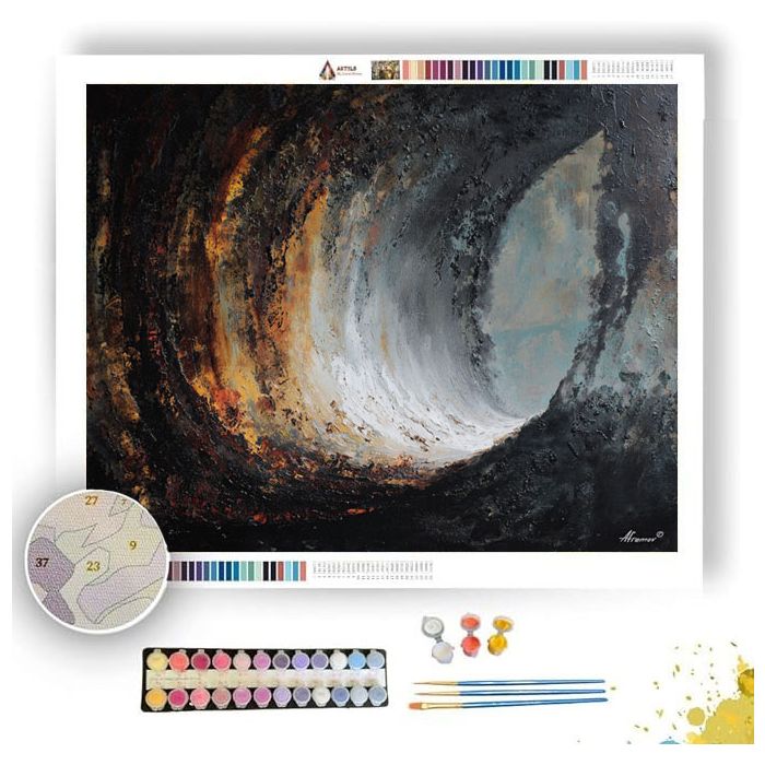 LUMINOUS FIELD HOLLOW - Paint by Numbers Full Kit