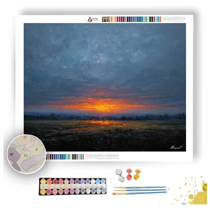 THUNDER LANTERN VISTA - Paint by Numbers Full Kit