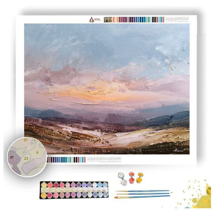 PALE FRAGMENTS AUREFALL - Paint by Numbers Full Kit