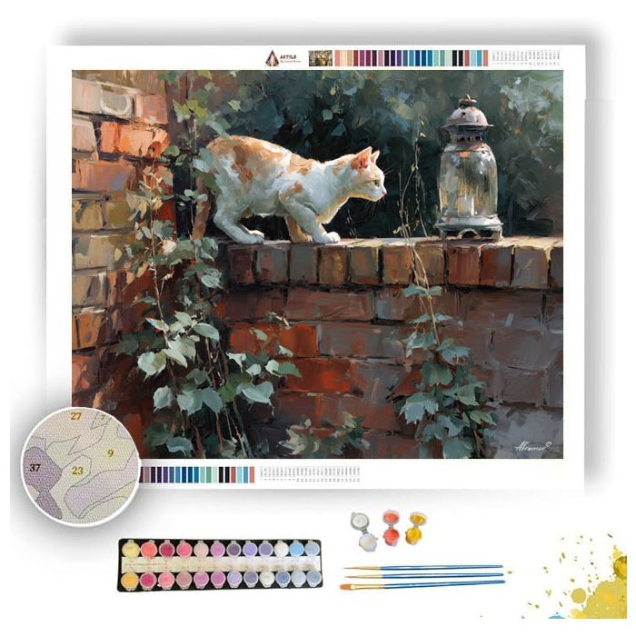 EMBER LANTERN DISTANT - Paint by Numbers Full Kit