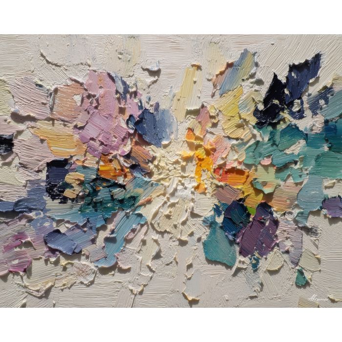 arrangement, softened, bone-like, silhouettes, gathering, into, small, bright, shadowed object, textured stillness, symbolic bone, hollow form, chiaroscuro study, tonal contrast, meditative dark, aged material, organic arc, quiet memento, oil painting palette knife, textured impasto