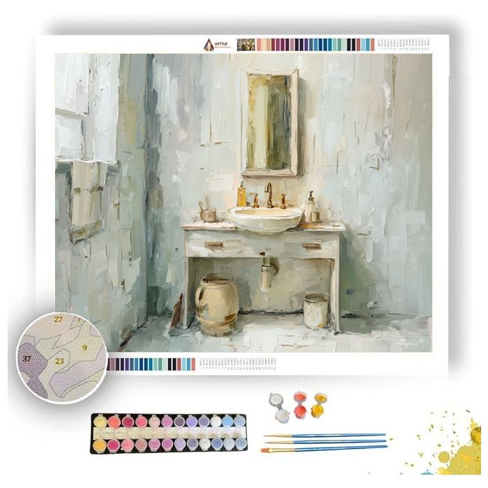 FADING MIRAGE VISTA - Paint by Numbers Full Kit